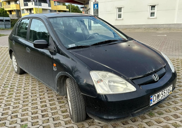 Honda Civic cena 2999 przebieg: 211700, rok produkcji 2002 z Piotrków Trybunalski małe 11